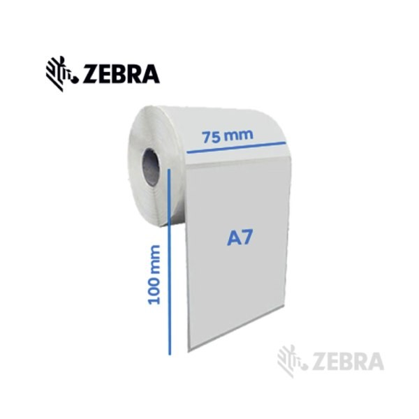 Giấy in hóa đơn bán hàng Shopee tem 75 x 100 x 30 M (1 cuộn ~300 tem, dễ bóc dán) 